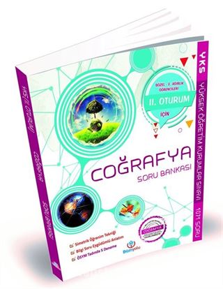 YKS Coğrafya Soru Bankası II. Oturum