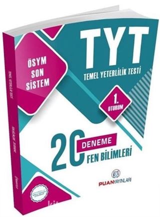 YKS-TYT Fen Bilimleri 20 Deneme 1. Oturum