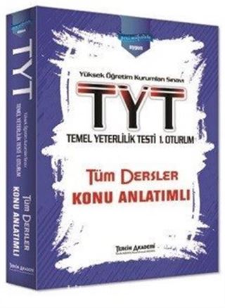 YKS Tüm Dersler Konu Anlatımlı