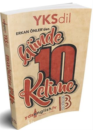 YKSDİL Günde 10 Kelime Cep Kitabı