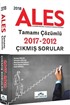 2018 ALES Tamamı Çözümlü 2017-2012 Çıkmış Sorular
