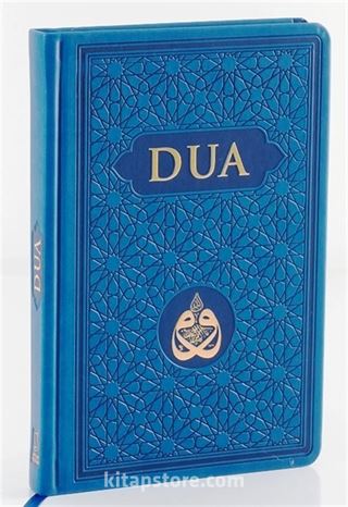 Dua (Evrad-ı Şerife) Orta Boy Arapça+Türkçe Mavi (Ciltli)