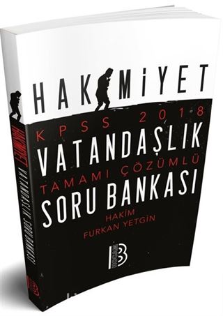 2018 KPSS Hakimiyet Vatandaşlık Tamamı Çözümlü Soru Bankası
