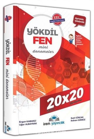 YÖKDİL Fen Mini Denemeler 20x20