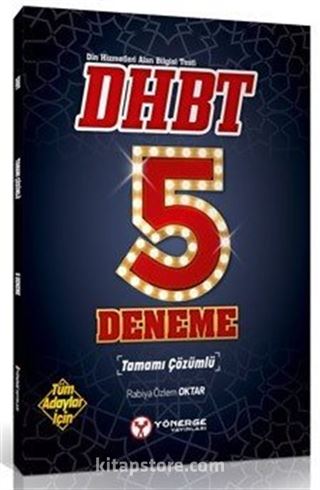 Din Hizmetleri Alan Bilgisi Tamamı Çözümlü 5 Deneme