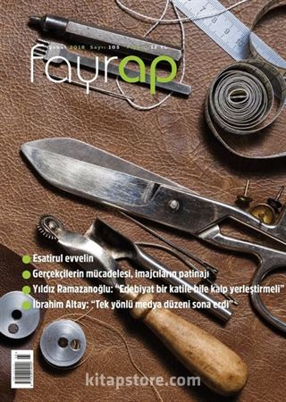 Fayrap Edebiyat Dergisi Şubat 2018 Sayı:105