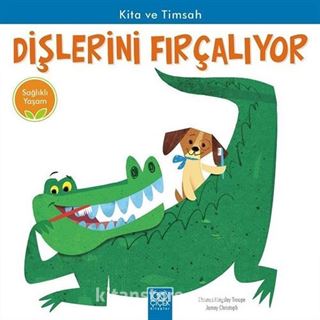 Kita ve Timsah Dişlerini Fırçalıyor / Sağlıklı Yaşam