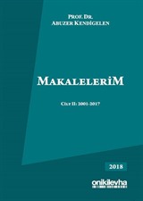 Makalelerim Cilt II: 2001-2017