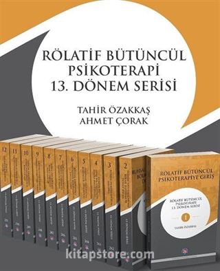 Rölatif Bütüncül Psikoterapi 13. Dönem Serisi Set (12 Kitap)
