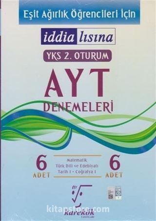 İddialısına AYT Eşit Ağırlık Denemeleri