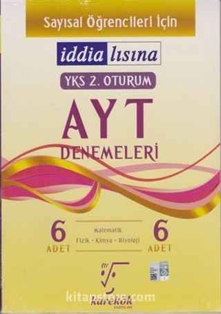 İddialısına AYT Sayısal Denemeleri (6 Adet)