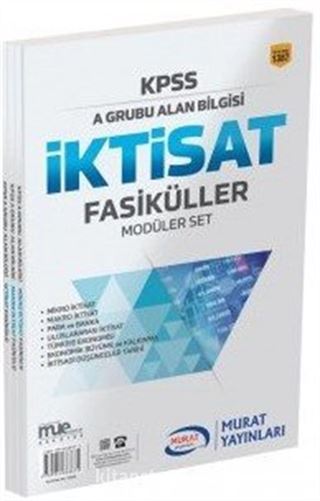 KPSS A İktisat Fasiküller Modüler Set (1387)