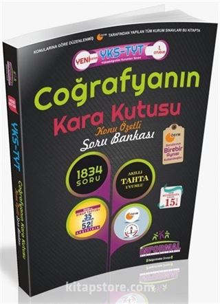 YKS TYT 1. Oturum Coğrafyanın Kara Kutusu Konu Özetli Soru Bankası
