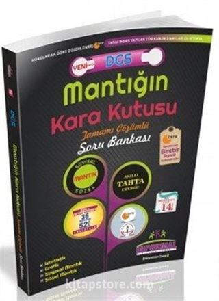 2018 DGS Mantığın Kara Kutusu Tamamı Çözümlü Soru Bankası