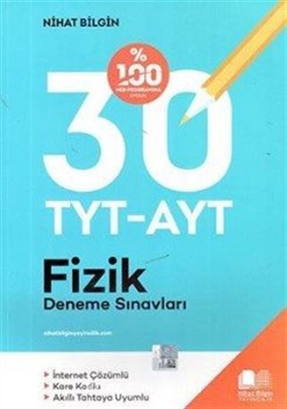 TYT AYT Fizik 30 Deneme Sınavları