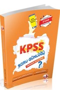 2018 KPSS Soru Günlüğü Program Geliştirme