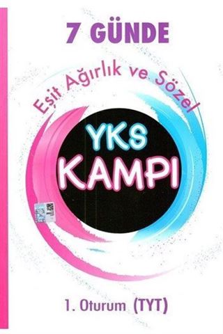 YKS 1. Oturum TYT 7 Günde Eşit Ağırlık ve Sözel Fasikül Soru Bankası Kampı