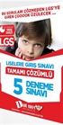 LGS Tamamı Çözümlü 5 Deneme Sınavı