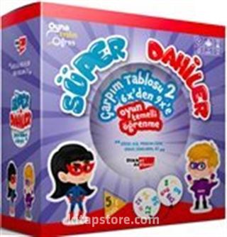 Süper Dahiler / Çarpım Tablosu 2 (6x'den 9x'e)
