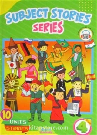 4. Sınıf İngilizce Hikayeler Seti (10 Fasikül Tek Kitap)