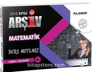 2018 KPSS Matematik Arşiv Ders Notları Video Destekli