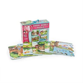 Çiftlik Süper Renkli Puzzle