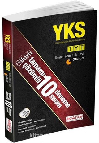 YKS TYT 1. Oturum Tamamı Çözümlü 10 Deneme Sınavı