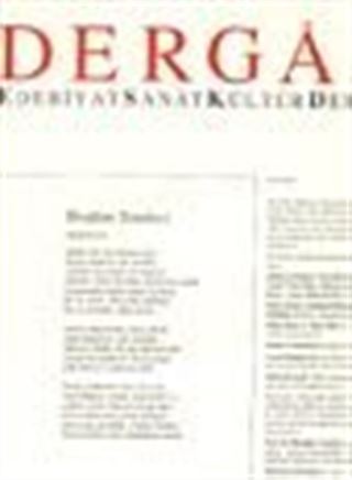 Dergah Edebiyat Sanat Kültür Dergisi / Haziran 2002 - Sayı 148