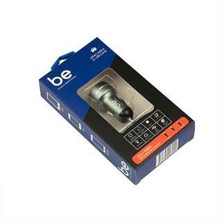 Branco SN-309 Araç Şarjı ve 3 in 1 Şarj Kablosu (FÜME) (Lightning, Micro USB, Type-C) (SN-309)