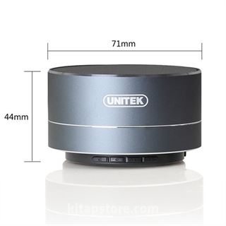 Alüminyum Kablosuz Taşınabilir Stereo Hoparlör (Y-B101)