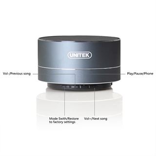 Alüminyum Kablosuz Taşınabilir Stereo Hoparlör (Y-B101)