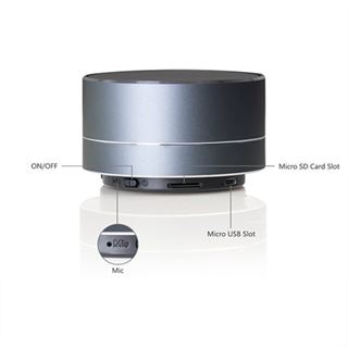 Alüminyum Kablosuz Taşınabilir Stereo Hoparlör (Y-B101)