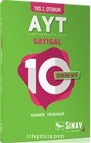 YKS 2. Oturum AYT Sayısal 10 Deneme