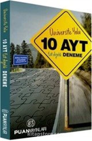 AYT Üniversite Yolu Eşit Ağırlık 10 Deneme