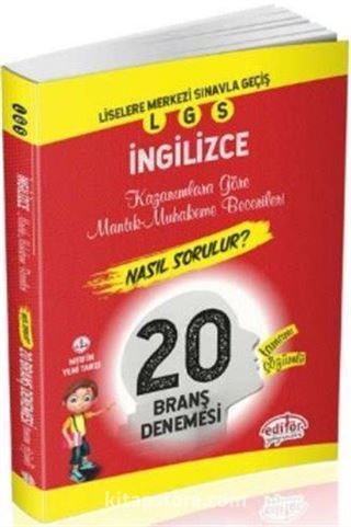 LGS İngilizce 20 Branş Denemesi Kazanımlara Göre Mantık-Muhakeme Becerileri Nasıl Sorulur?