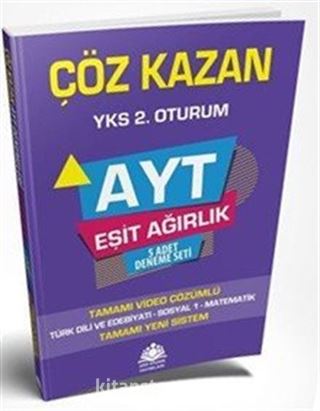YKS 2. Oturum AYT Eşit Ağırlık 5 Deneme