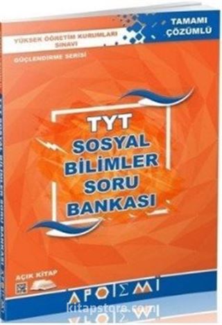 YKS 1. Oturum TYT Sosyal Bilimler Tamamı Çözümlü Soru Bankası