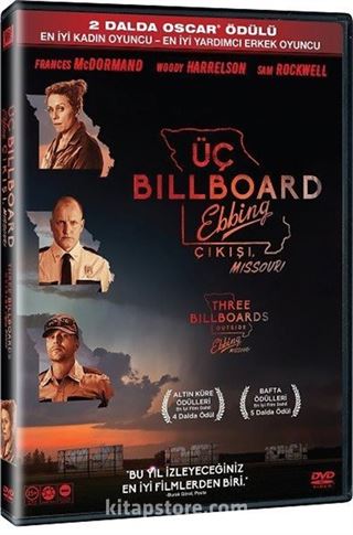 Üç Billboard Ebbing Çıkışı Missouri - Three Billboards Outside Ebbing, Missouri (Dvd)