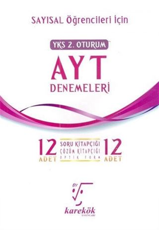 AYT 12 Sayısal Deneme