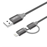 USB-A to Mikro USB Lightning Kablosu (Y-C4031)