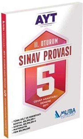 AYT 2. Oturum Sınav Provası 5 Deneme