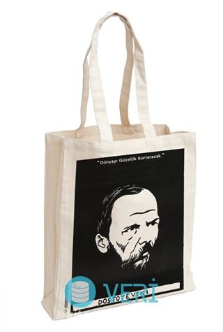 Dostoyevski Karikatür - Aforizma Bez Çanta