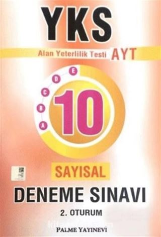 YKS-AYT 10 Sayısal Deneme Sınavı