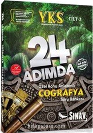 YKS 2. Oturum Coğrafya 24 Adımda Özel Konu Anlatımlı Soru Bankası Cilt 2