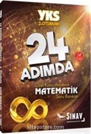 YKS 2. Oturum Matematik 24 Adımda Özel Konu Anlatımlı Soru Bankası