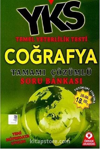 YKS Coğrafya Tamamı Çözümlü Soru Bankası