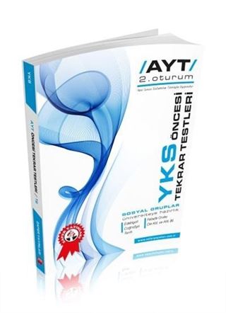 YKS AYT 2. Oturum Öncesi Tekrar Testleri Sosyal Grupları