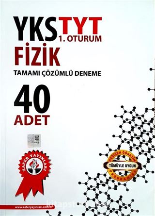 YKS TYT 1. Oturum Fizik Tamamı Çözümlü 40 Deneme