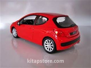 1/24 Peugeot 207 (124922) (Kırmızı)