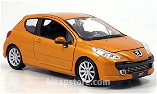 1/24 Peugeot 207(124922) (Sarı)